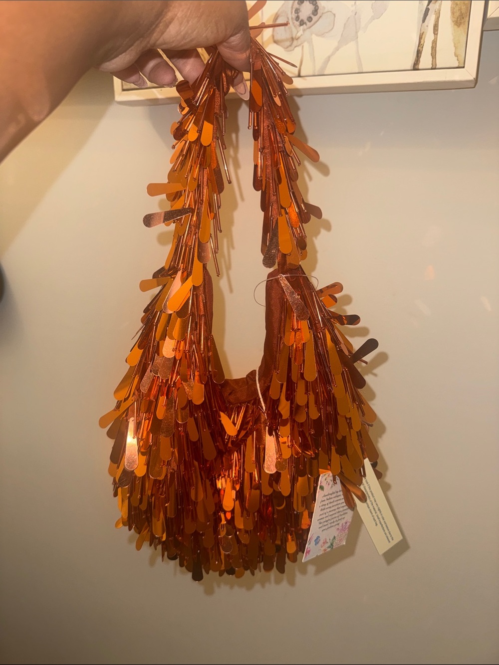 Viral India fringe purse